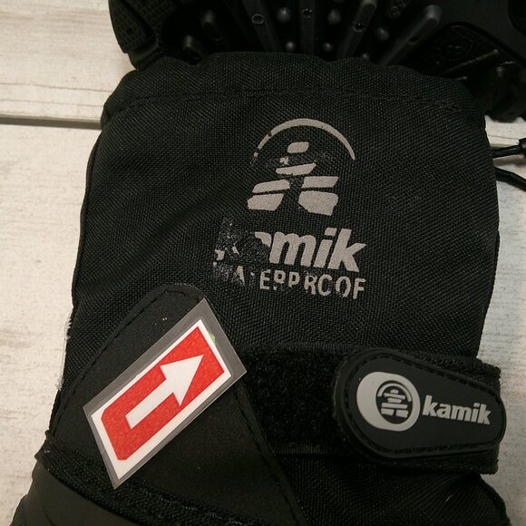 Kamik Rocket Snow Boot Toddler Size 8 Black. Lined Waterproof - Picture 8 of 9